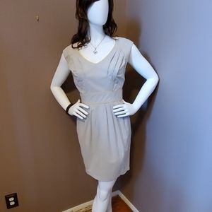 CREMIEUX blue striped yellow piping dress 12